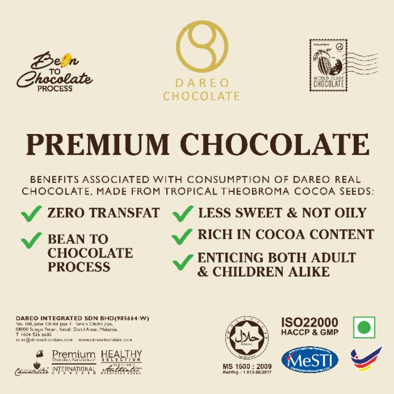 DAREO PREMIUM CHOCOLATE | Shopee Malaysia
