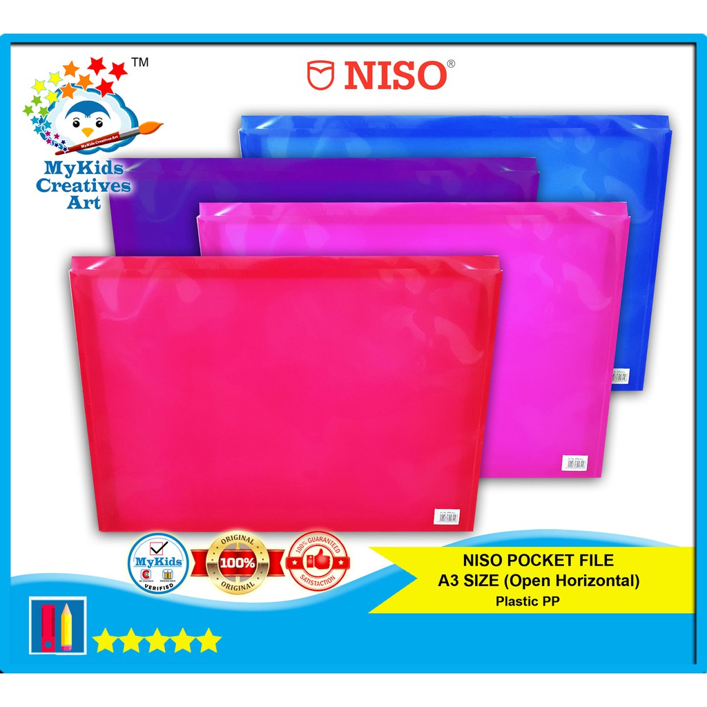 POCKET FILE & DRAWING PAPER HOLDER (A3 SIZE, NISO) Shopee Malaysia