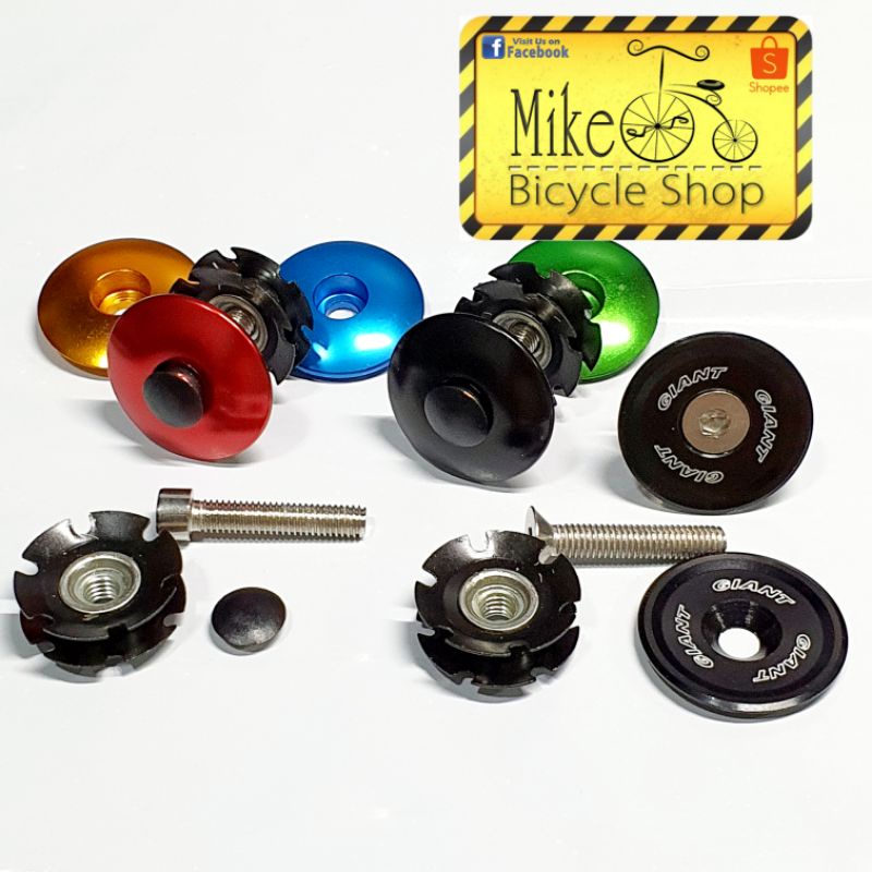 Bicycle Headset Top Cap Set Steerer plug for 28.6mm Steerer 1