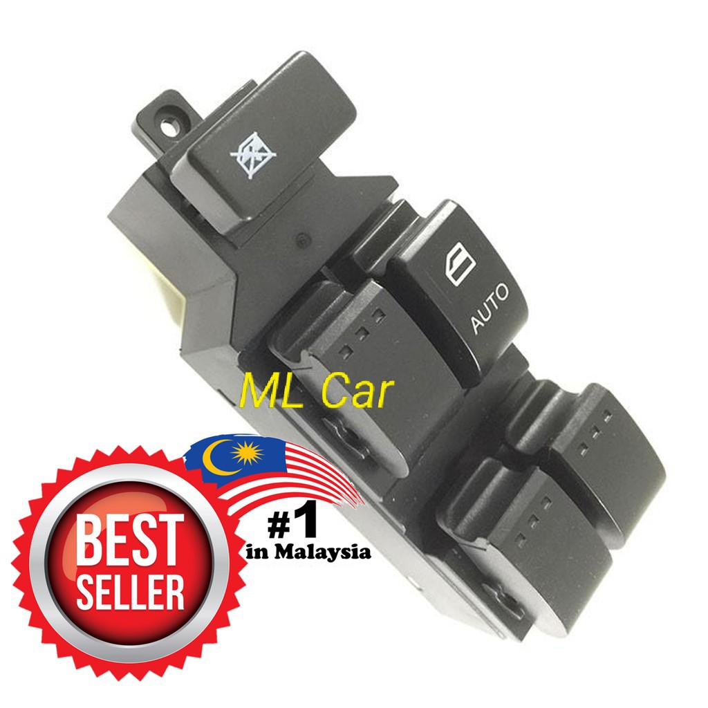 Power Window Main Switch OEM Perodua MYVI/VIVA/ALZA(Drive Side