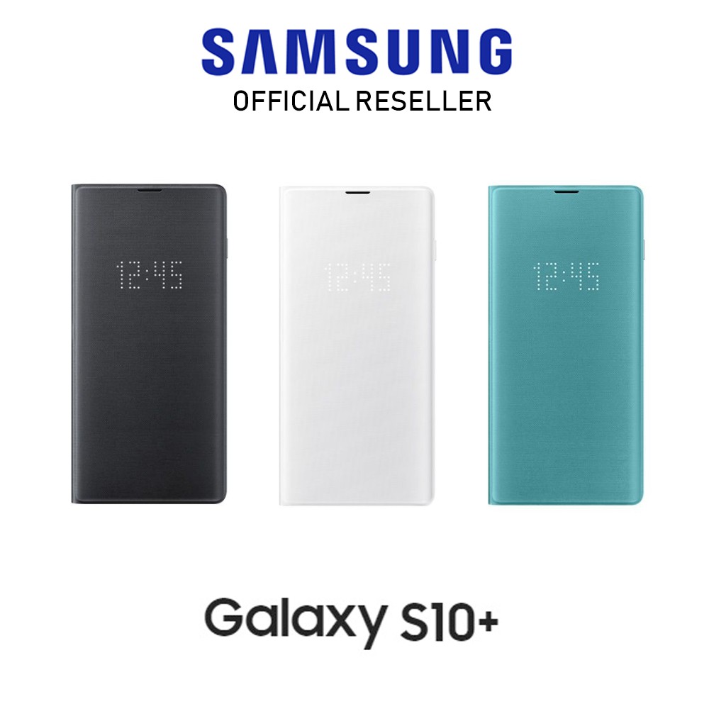 Displacement Belyse Trafik ORIGINAL] Samsung Galaxy S10+ LED View Cover Case S10 Plus Casing | Shopee  Malaysia