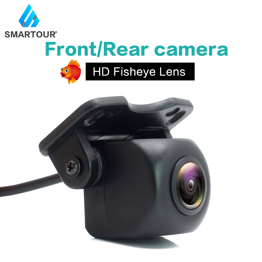 Smartour CCD Vehicle Rear View Camera Car Reverse Black Fisheye Lens HD ...