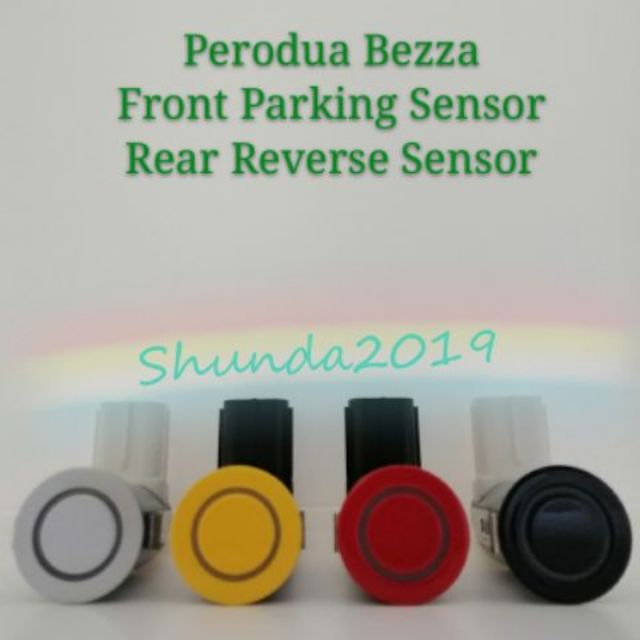 Perodua Bezza 2016-2019Rear Reverse Sensor & Front Parking Sensor ...