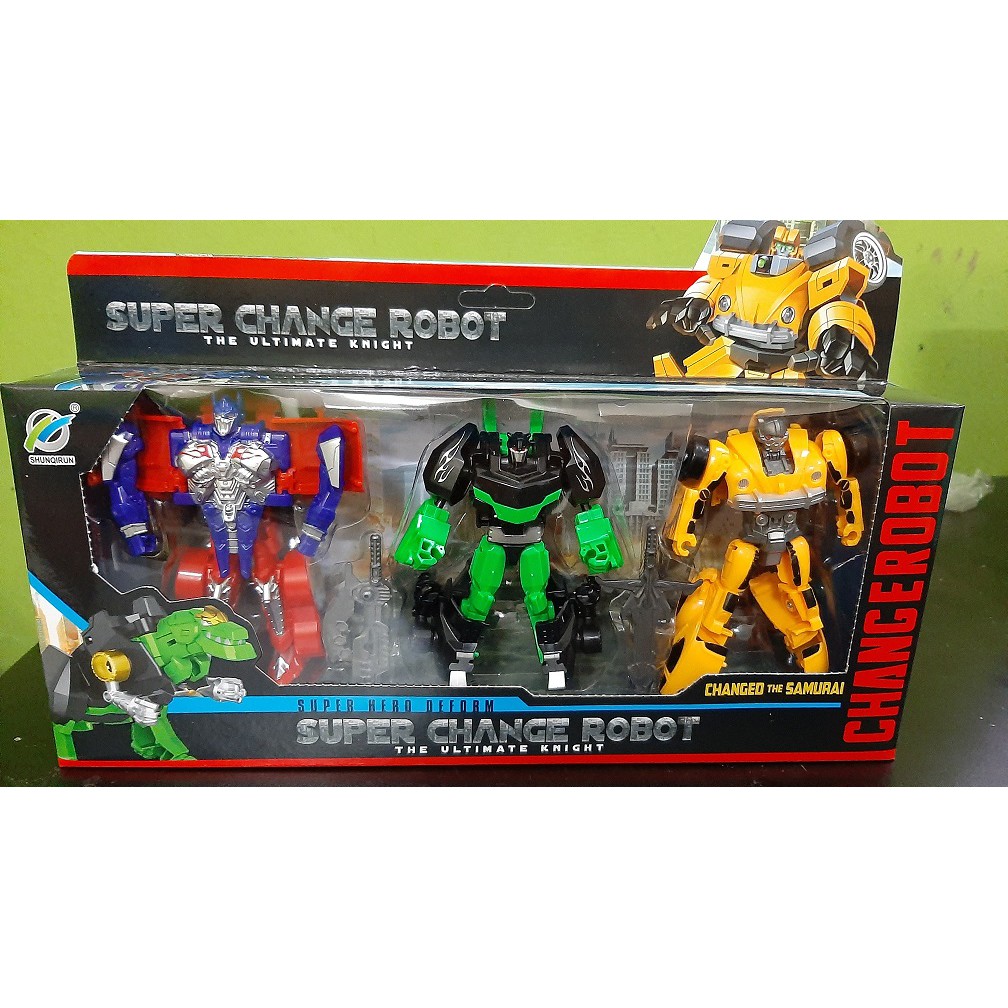 Super change best sale robot toys