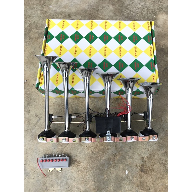 SK950 6PIPE 8SOUND MUSIC AIR HORN SET Shopee Malaysia