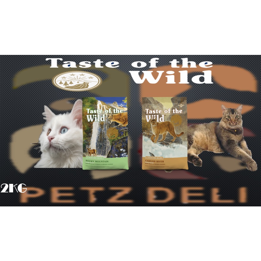 TASTE OF THE WILD FELINE 2KG | Shopee Malaysia