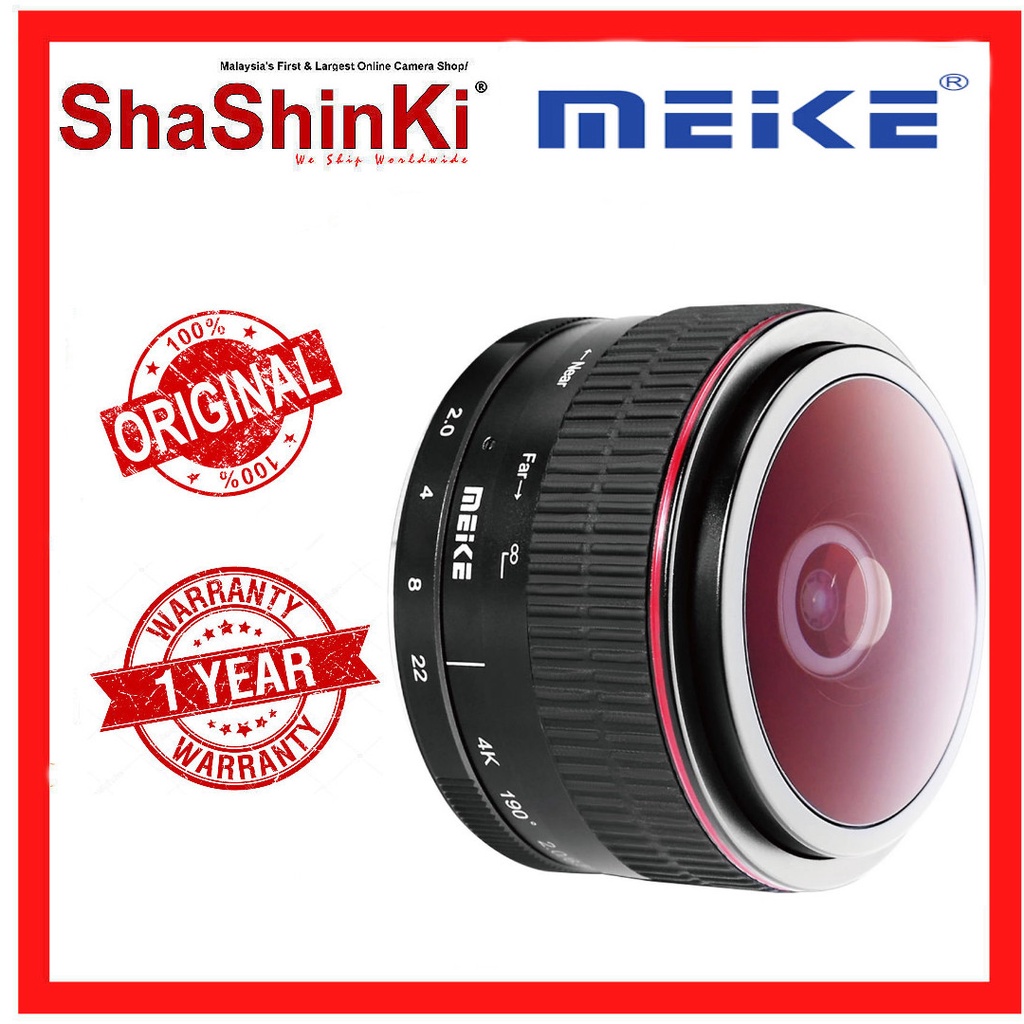 Meike MK6.5mm f/2 Circular Fisheye Lens for Sony E Mirrorless Camera