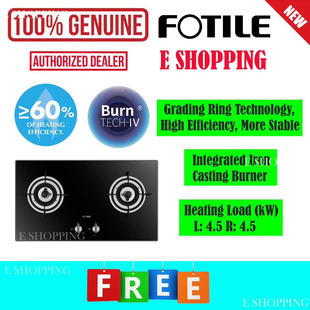 Fotile FD2B Built-in Hob / FOTILE FD2B GAS STOVE / FOTILE HOB / FOTILE ...