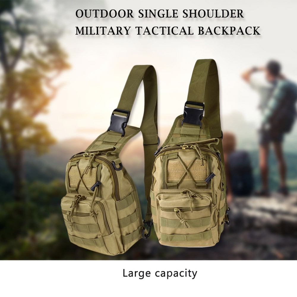 🔥Army Military Bag VIRAL🔥 Outdoor MIni Sling Shoulder Military Backpack Camping Tactical