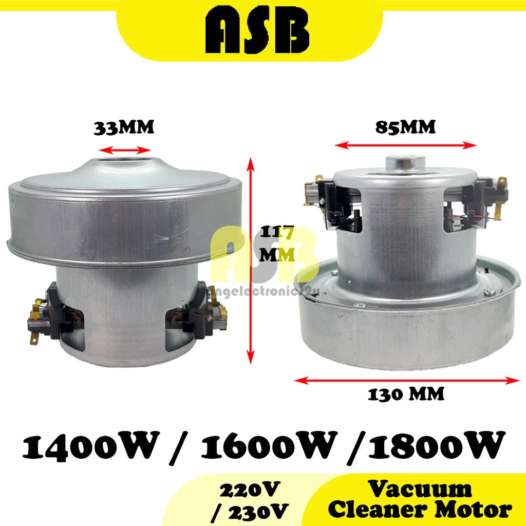 (1pc) Vacuum Cleaner Motor (1400W / 1600W / 1800W) Shopee Malaysia