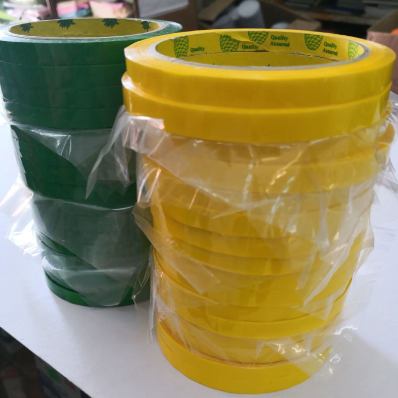 Pineapple Supermarket strapping tape vegetable and fruit roti tape 9mm ...
