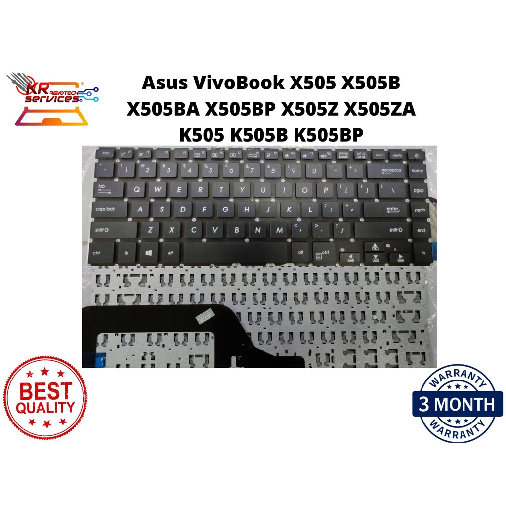 全国総量無料で Asus VivoBook X505 X505B X505BA X505BP X505Z X505ZA K505 パソコン用キーボード