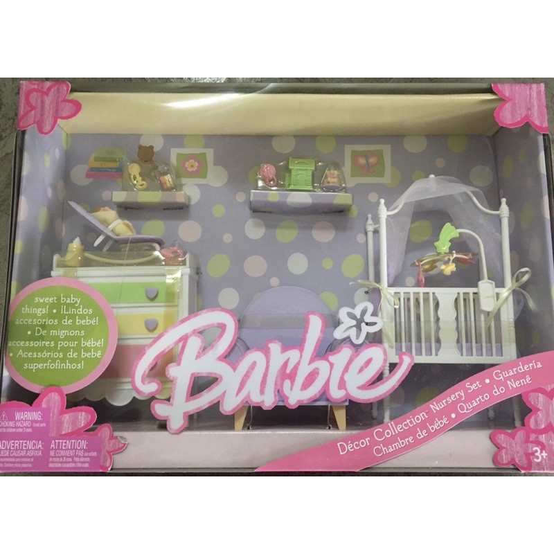 Barbie nursery set hotsell