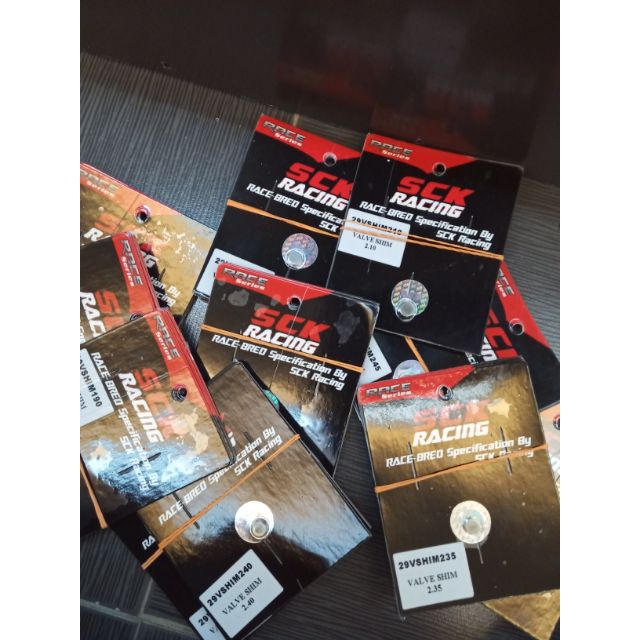 Valve Shim RS150 ( SCK RACING ) Shopee Malaysia