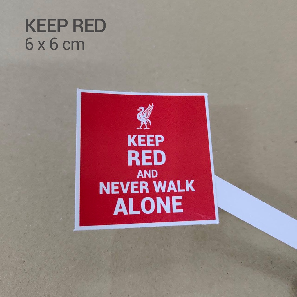 Sticker LIVERPOOL Pelekat YNWA Liverbird This Is Anfield CUTTING SHAPE ...