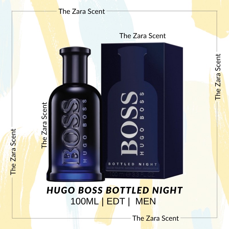 HUGO BOSS BOTTLED NIGHT 100ML EDT Shopee Malaysia