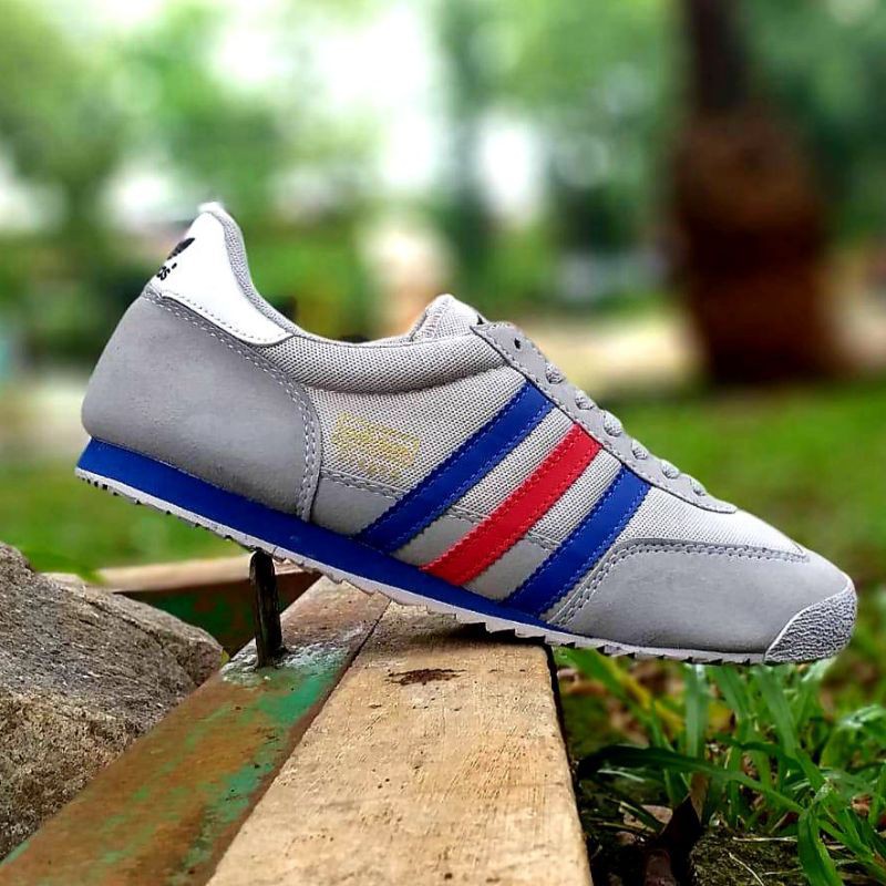 Adidas Dragon Black White Gray Navy Yellow Full Sneakers Men Casual School Shoes Shopee Malaysia