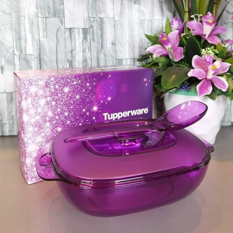 Tupperware Purple Royal Crystalline 2.5L (1 pc) | Shopee Malaysia