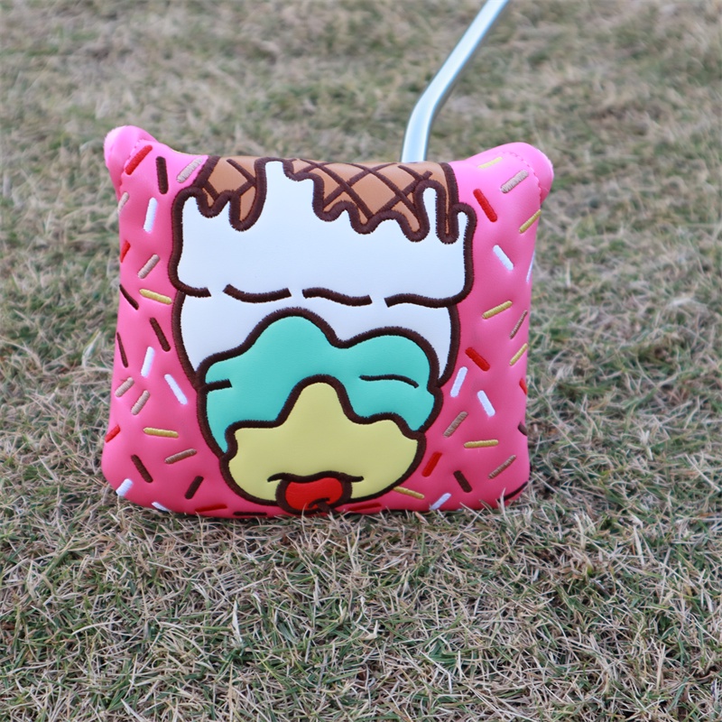 Taylormade Golf Club Head Covers Mallet Putter Cover Ice Cream Strong