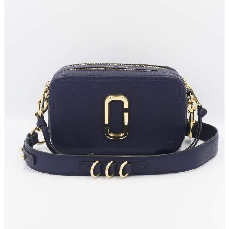 Marc Jacobs The Softshot 21 Crossbody Bag Navy Shopee Malaysia