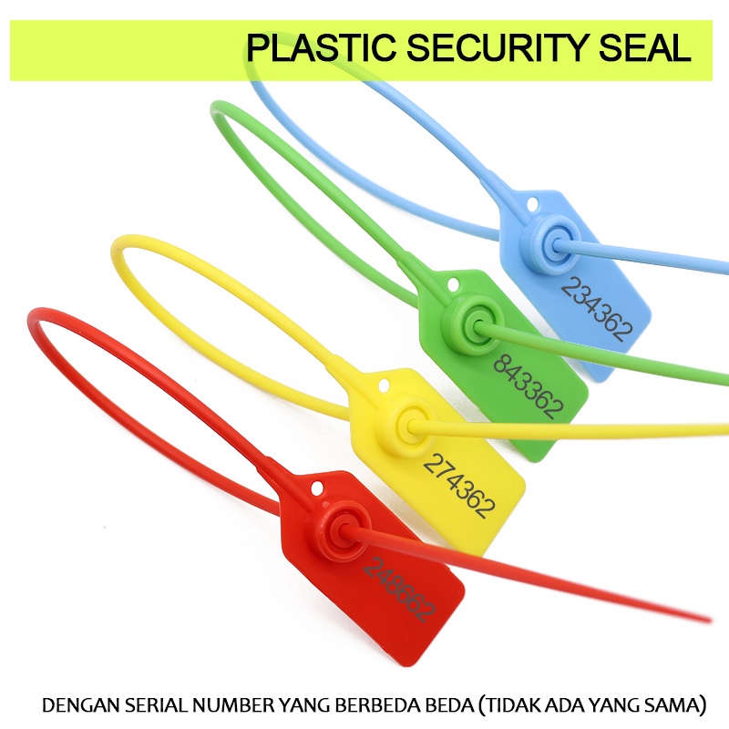 A189 Plastic Security Seal Suitcase Seal Panel Container Truck Bank Tag ...