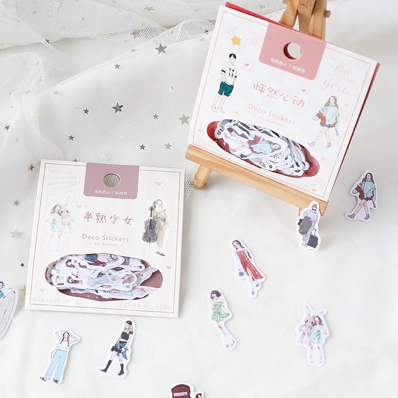 Girl Power Puberty Girls Sharing Pack Stickers for journalling ...