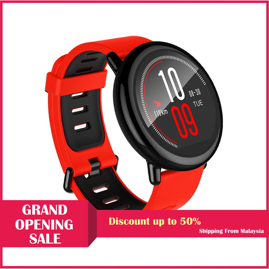 Smart watch xiaomi amazfit best sale pace black