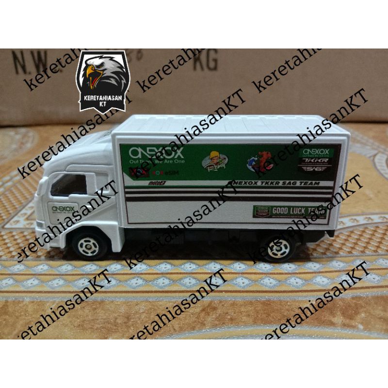 Lori eco custom REPLIKA DieCast J&T CITYLINK POSLAJU ONE XOX GULF TIONG ...