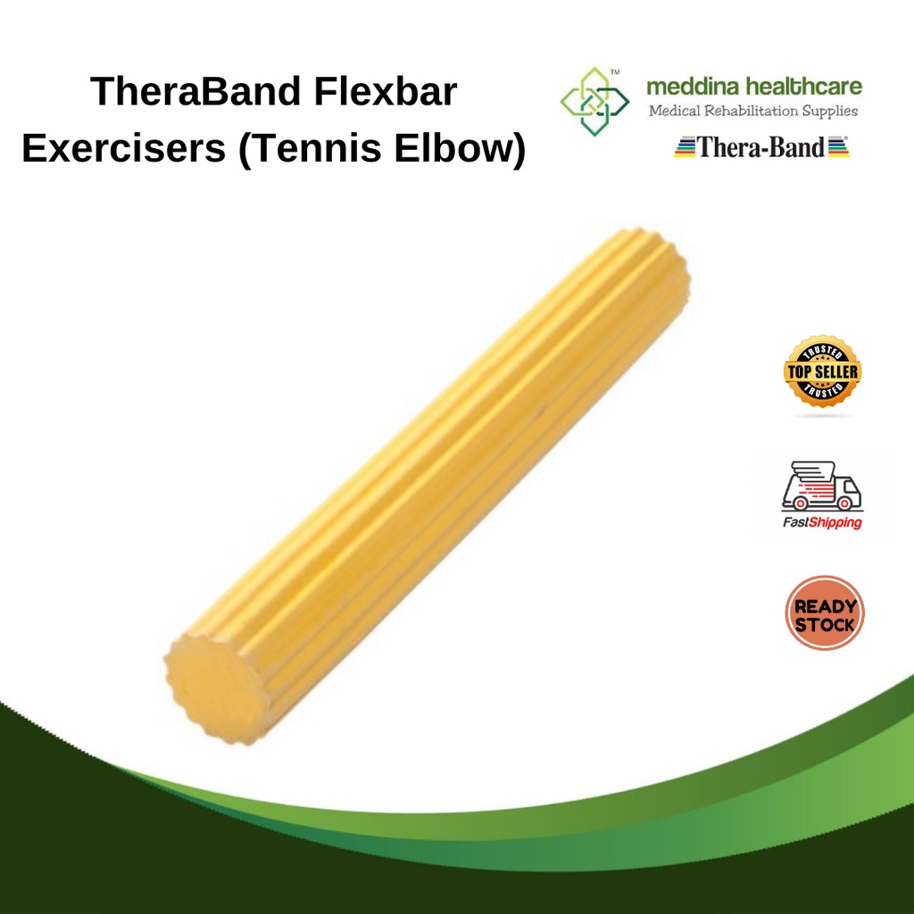 Meddina Theraband Flexbar Exercisers Tennis Elbow Shopee Malaysia