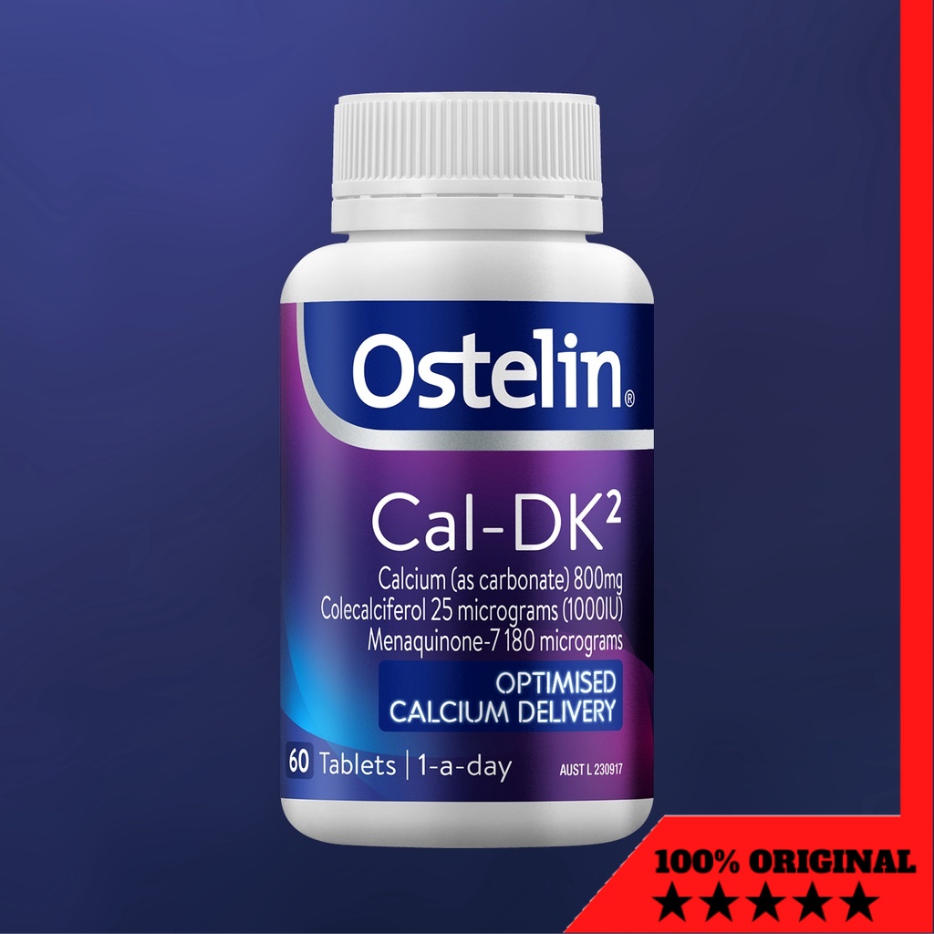 Ostelin Cal Dk2 Calcium And Vitamin D 60 Tablets Shopee Malaysia 6528