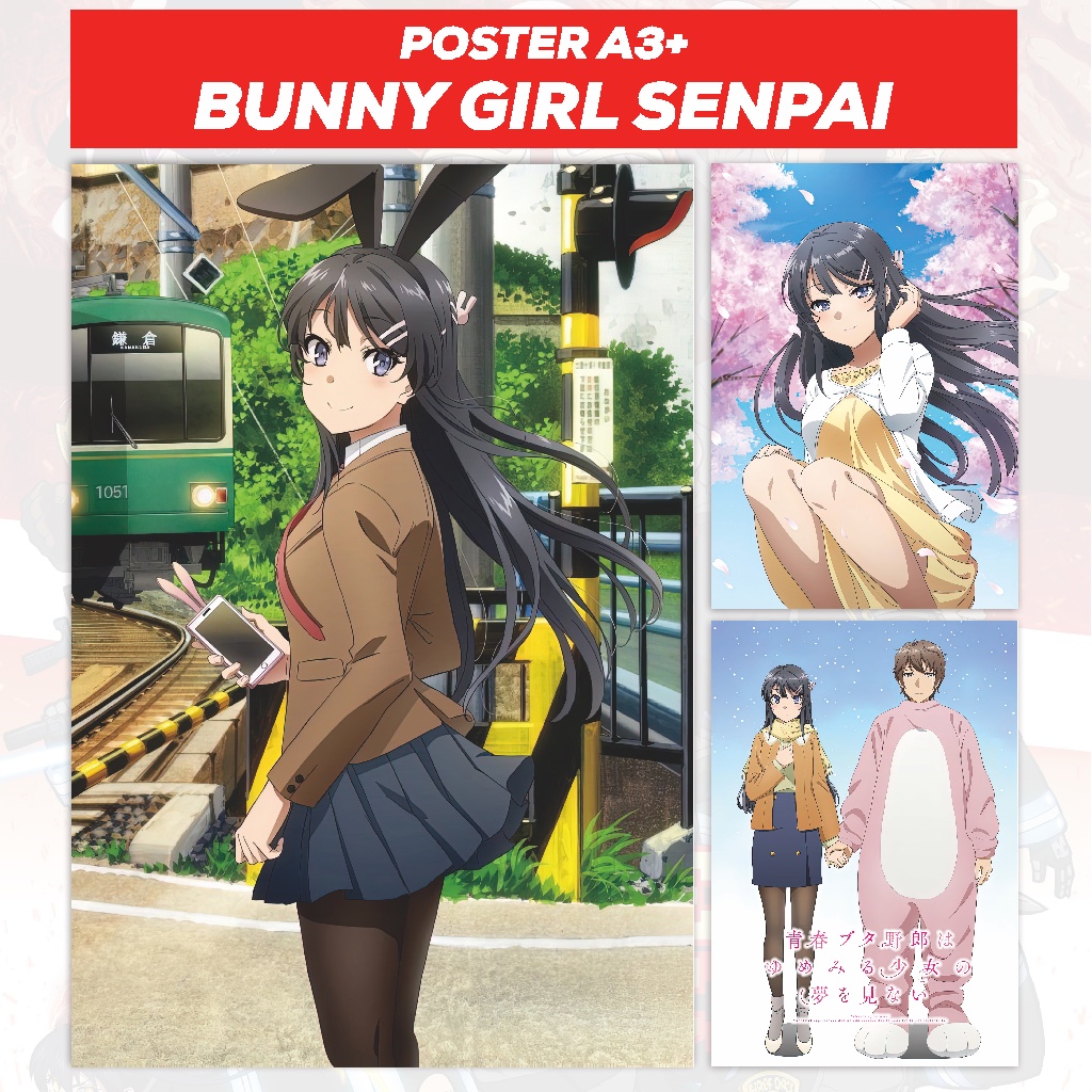 Poster Seishun Buta Yarou Wa Bunny Girl Senpai No Yume Wo Minai Anime ...