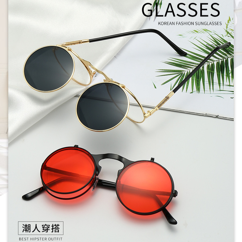 Circle store flip glasses