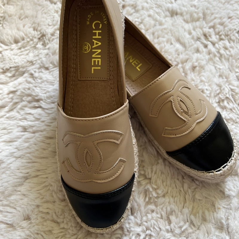 Inspired Channel Espadrilles | Shopee Malaysia