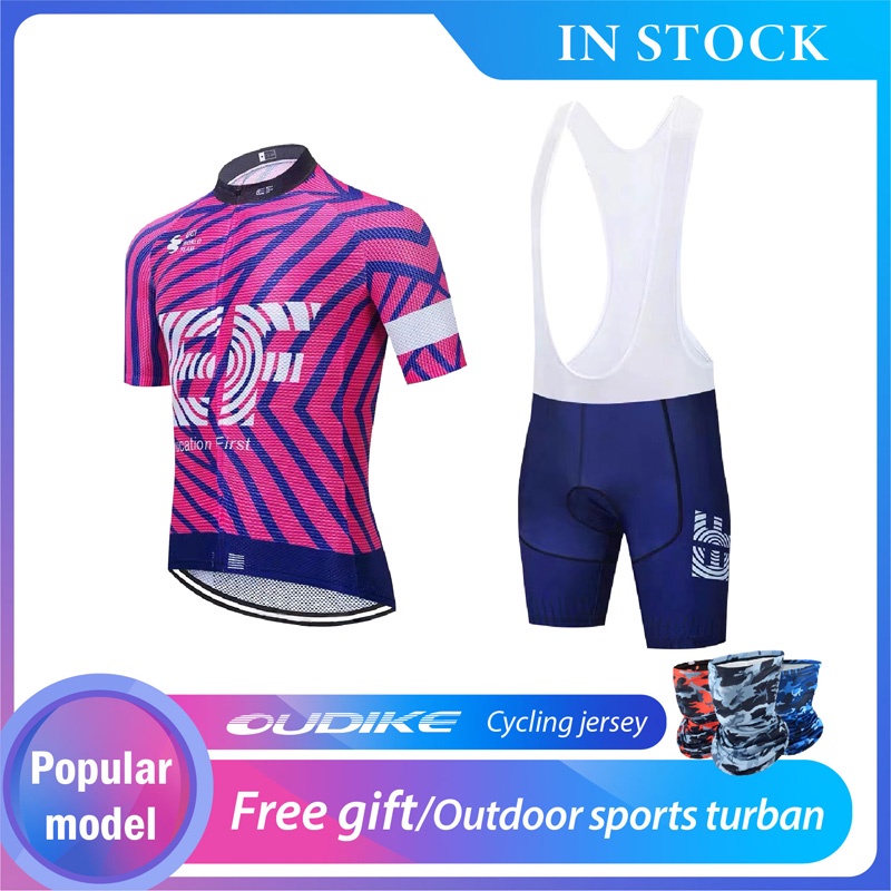 [New Arrival] EF Men’s Cycling Jersey Set Team Edition Cycling Jersey