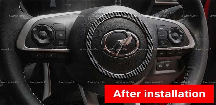 Real Carbon Fiber Steering Wheel Trim Cover For BMW 3, 4, 5, 7, X3, X5, M Series & More (2017-2025 Models)