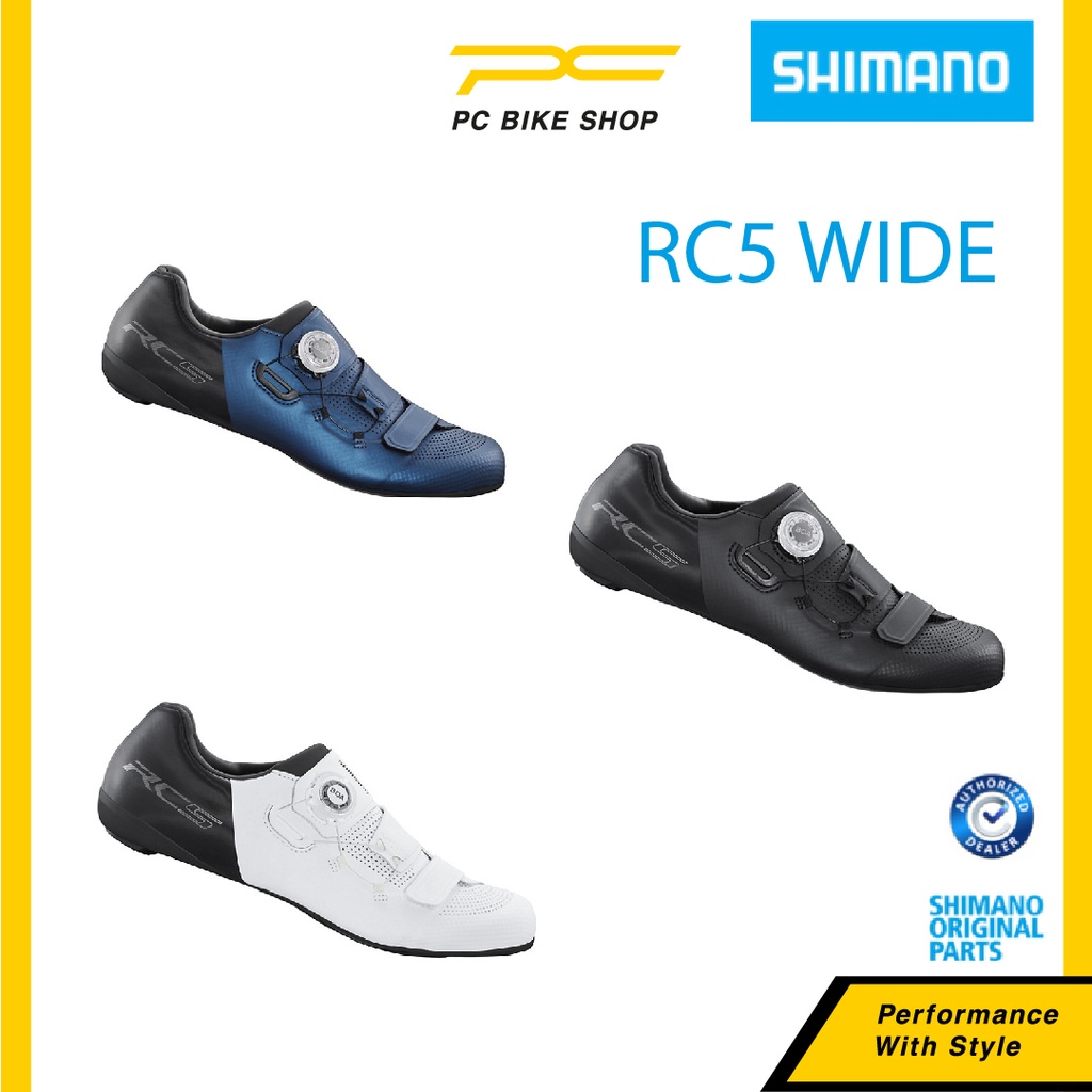 SHIMANO RC5 RC502 (WIDE) ROAD BIKE CYCLING SHOES(READY STOCK) Shopee