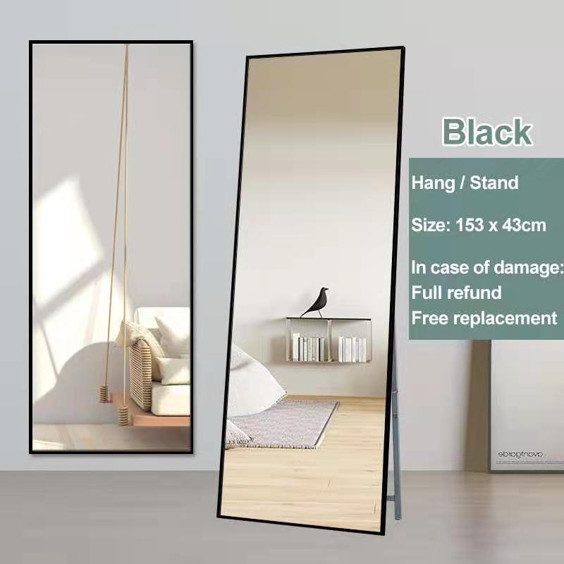 Cermin panjang Standing Long Mirror Stand Fulllength mirror wall