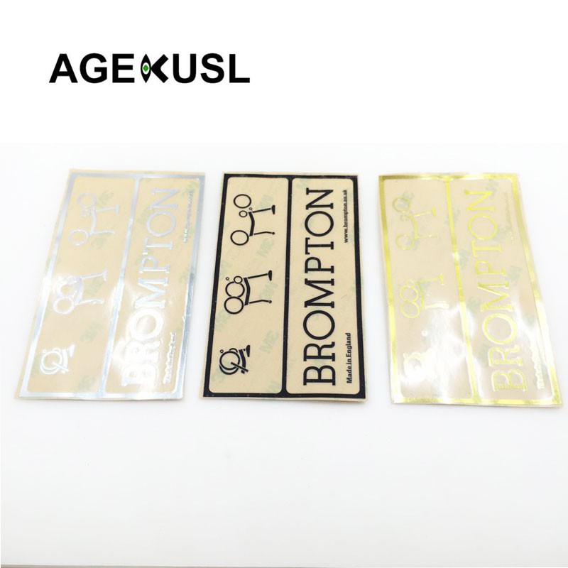 Aceoffix Bike Frame Sticker Decal For Brompton Folding Bike Frame ...
