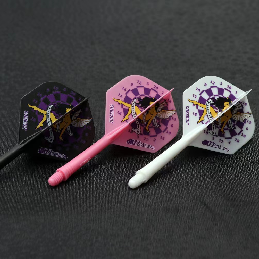 Des Plumes Cuesoul Flights Ak5 Shape L Rose Ak-56ys-l