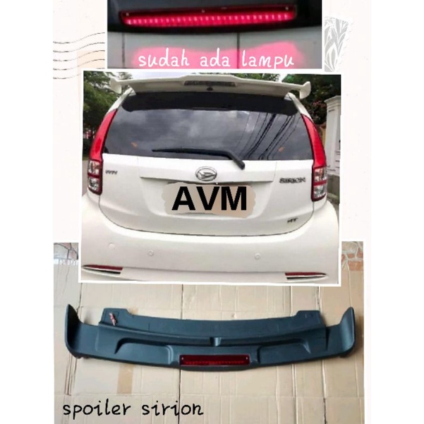 Daihatsu SIRION SPOILER | Shopee Malaysia