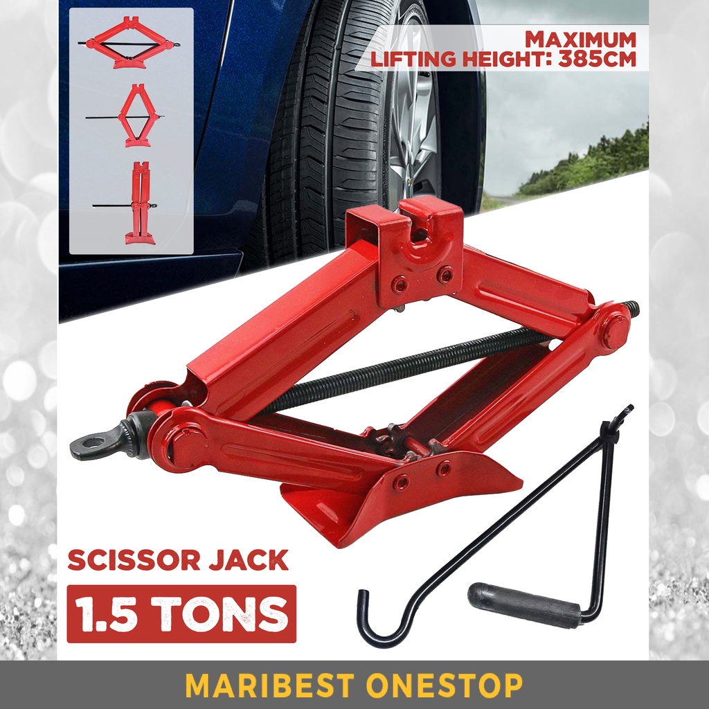 1.5 TONS SCISSOR JACK CAR JACK Shopee Malaysia