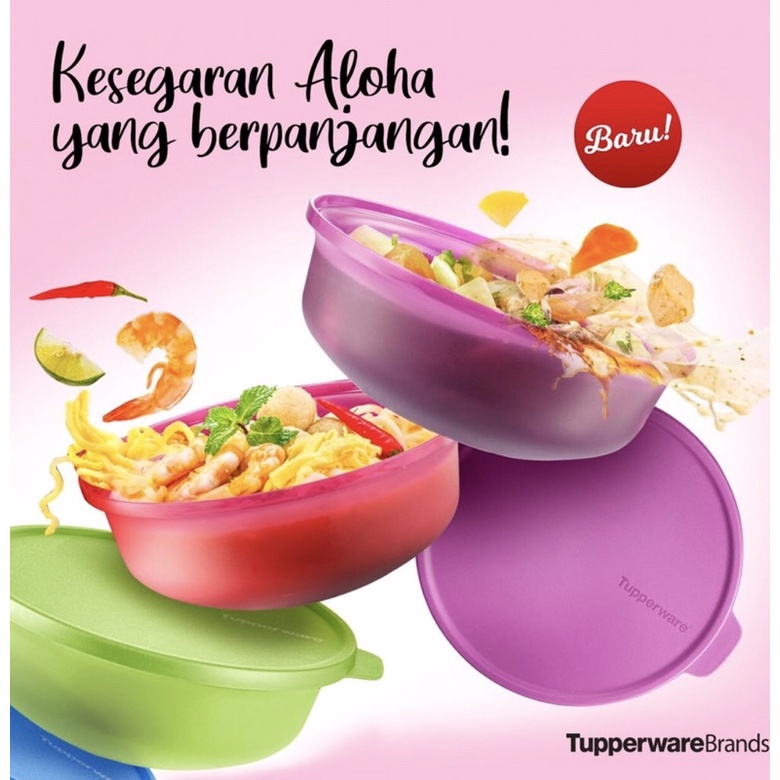 Tupperware Aloha Bowl (1) 1L/2L | Shopee Malaysia