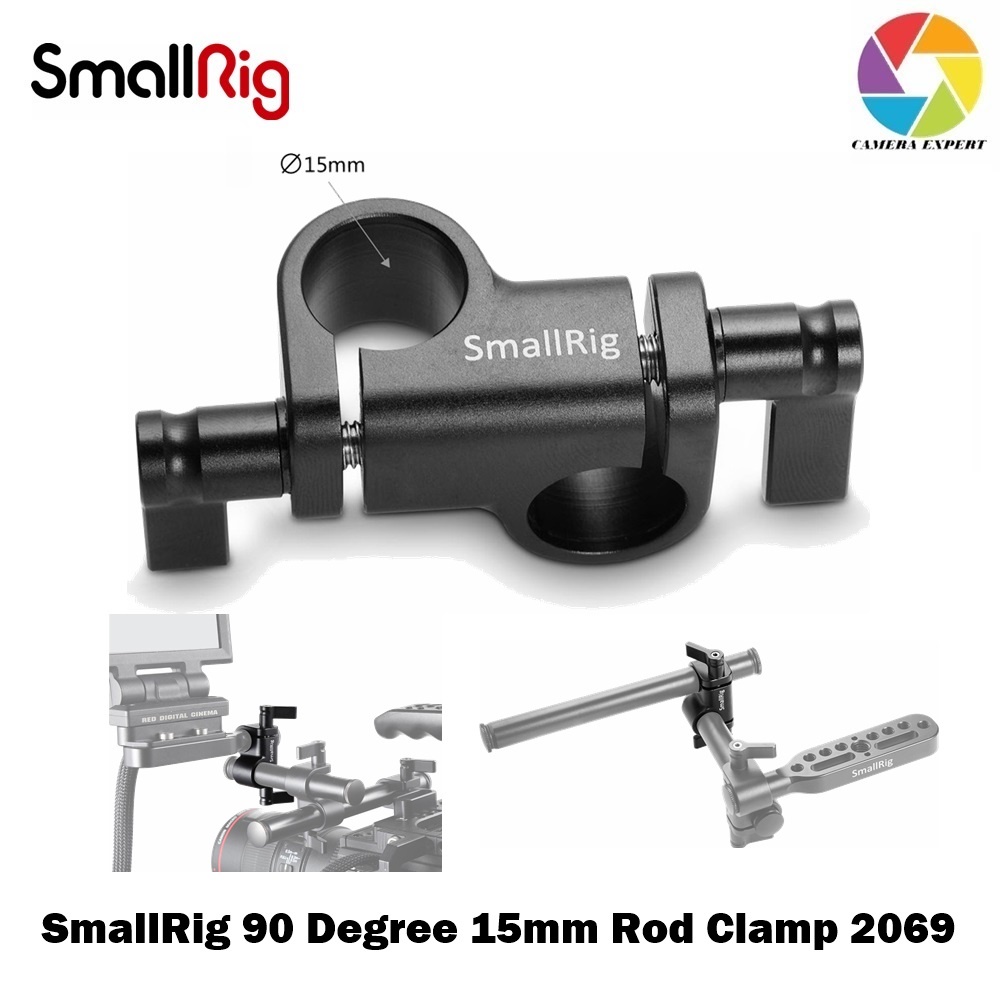 SmallRig 2069 90 Degree 15mm Rod Clamp | Shopee Malaysia