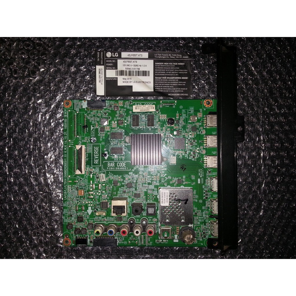 LG 43LF630T.ATS TV MAIN BOARD ORIGINAL GENUINE MAINBOARD | Shopee Malaysia