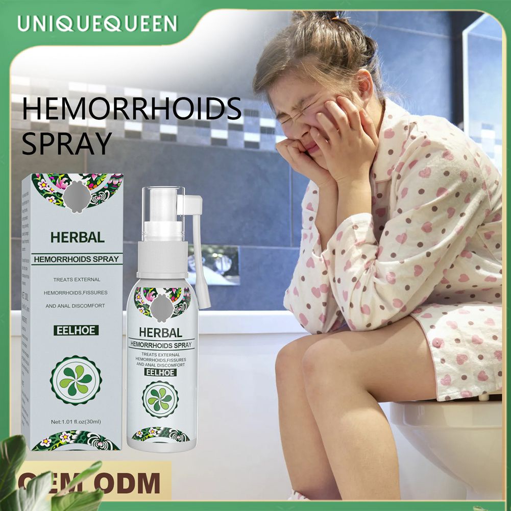 1pc Fast Hemorrhoids Spray Natural Herbal Hemorrhoids Spray Formula