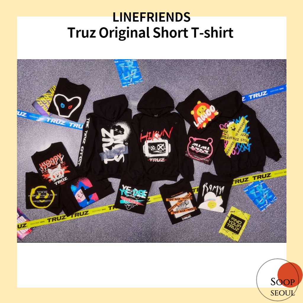Treasure Truz T-shirt Original Linefriends tee / Ready stock / woopy ...