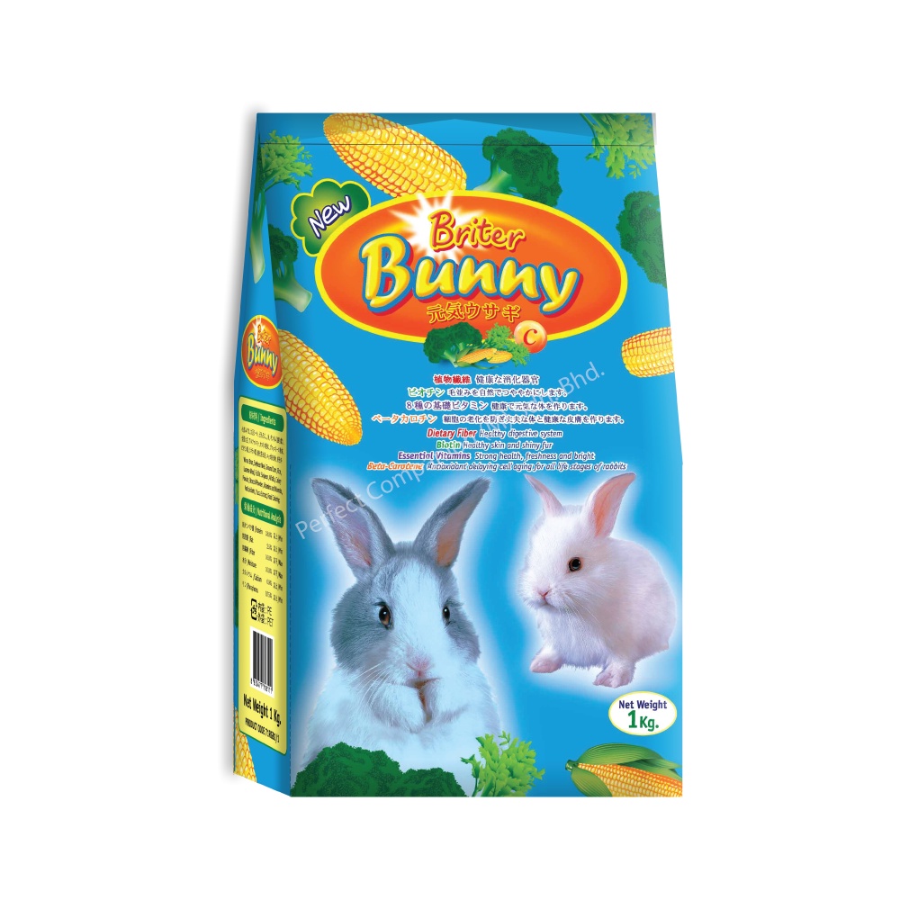 Briter Bunny Dry Food Brocoli & Celery Flavour (1kg) Shopee Malaysia