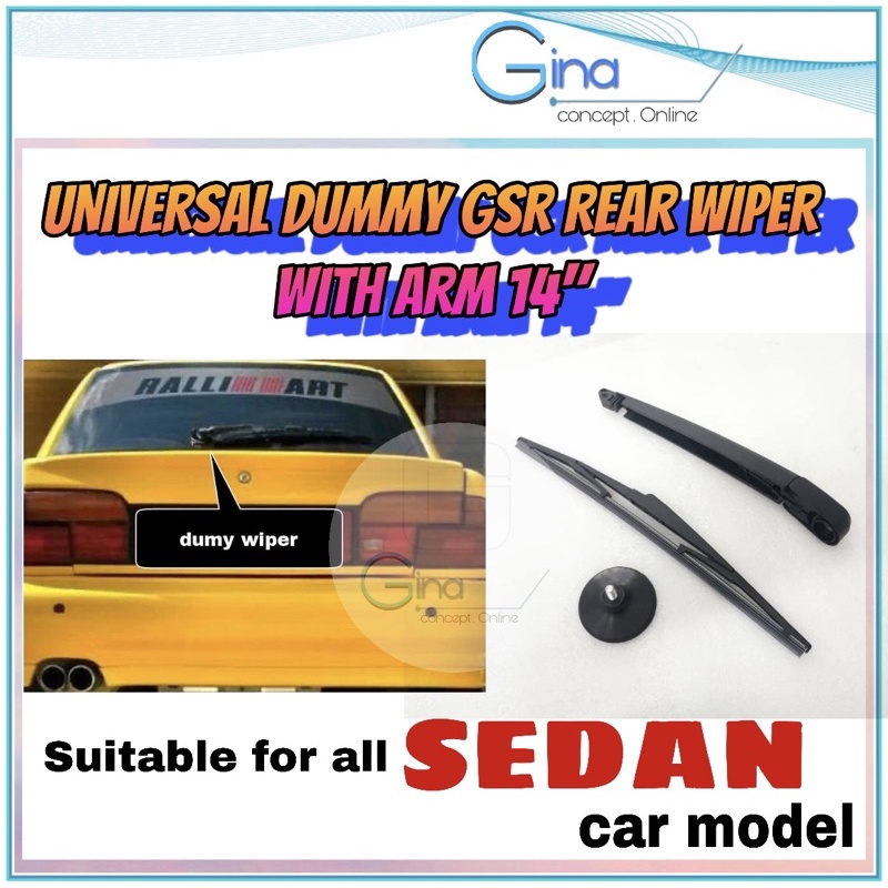 Universal Dummy GSR Rear Wiper 14