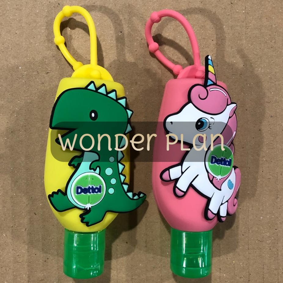 Dettol Hand Sanitizer Bag Tag 50ml (Dino/ Unicorn) Shopee Malaysia