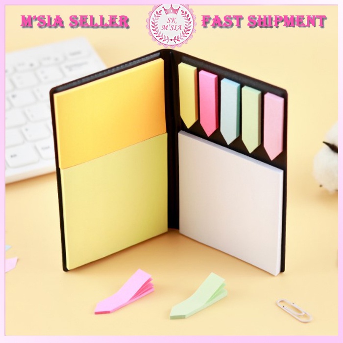 Complete Sticky Note Booklet Set Office And School Use | Shopee Malaysia